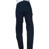 pantalone lungo elasticizzato in cotone blu scuro 5 tasche.