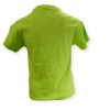 T-Shirt verde bimbo con stampa dinosauro