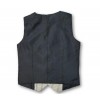 Gilet Scozzese tinto filo base blu