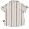 Camicia neonato misto lino