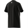 T-shirt nera adidas ragazzo Essentials