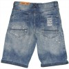 Bermuda Denim Jeans per bambino con macchie