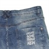 Bermuda Denim Jeans per bambino con macchie