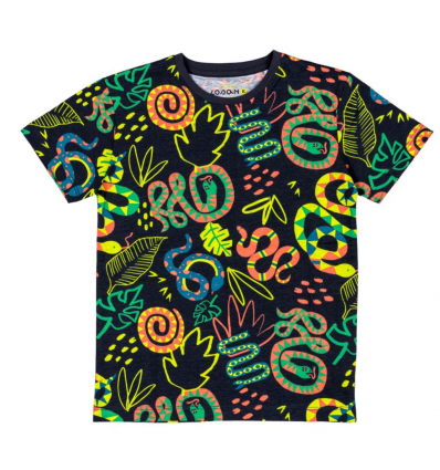 T-Shirt bambino con fantasia serpenti T-Shirt bambino