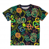 T-Shirt bambino con fantasia serpenti T-Shirt bambino