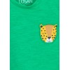 T-Shirt Leopardo Verde