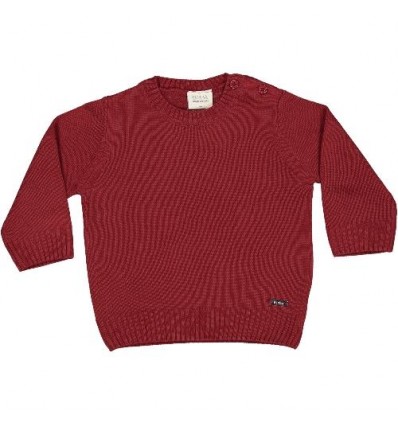 Maglioncino ragazzo color bordeaux.