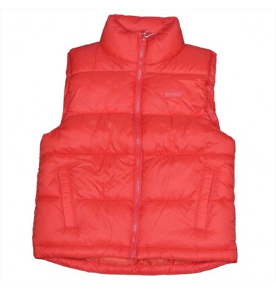 Gilet Smanicato Imbottito Rosso per Neonato