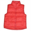 Gilet Smanicato Imbottito Rosso per Neonato