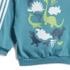 Tutina baby adidas dinosauri verde