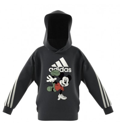 Felpa Felpa Disney Mickey Mouse con cappuccio logo adidas