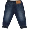 Pantalone bambino jeans stretch modello cargo FI.