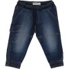 Pantalone bambino jeans stretch modello cargo FI.