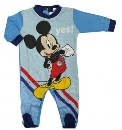 Tutina Azzurra Disney Con Piedino 