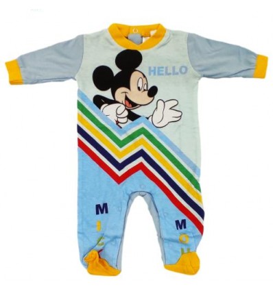 Tutina neonato Azzurra Disney con piedino