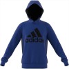 Felpa c/cappuccio blu Adidas