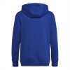 Felpa c/cappuccio blu Adidas