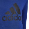 Felpa c/cappuccio blu Adidas