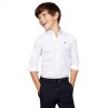 Camicia ragazzo della Tommy Hilfiger bianca