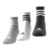 Calze unisex Adidas Ankle Socks - Nero, Bianco e Grigio