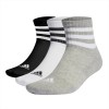 Calze unisex Adidas Ankle Socks - Nero, Bianco e Grigio