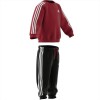 Tutina baby adidas rosso/nera