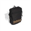 Borsetta nera a tracolla adidas con zip.