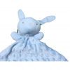 Doudou Neonato Orsetto azzurro 25x25 cm