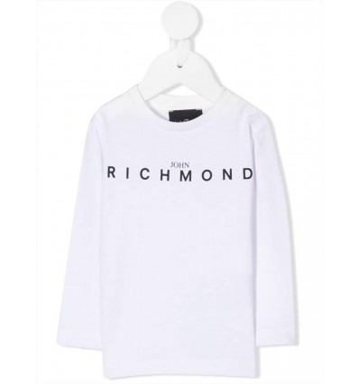 T-Shirt bianca Jonh Richmond Ballata