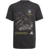 T-Shirt nera Tech bos Adidas 